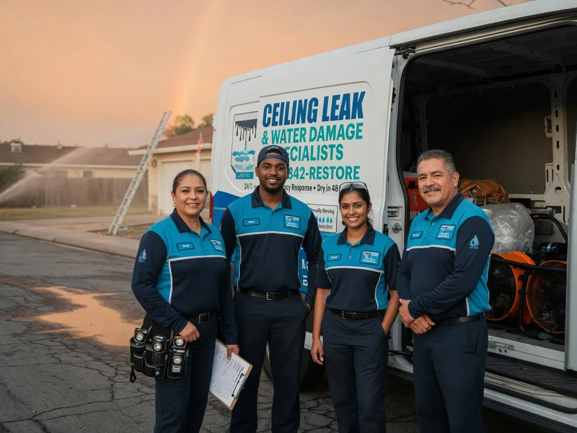 Ceiling Leak Cleanup company in El Paso, IL